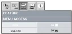 MITSUBISHI WD500U-ST DLP - To cancel the password function: - 1