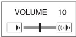 MITSUBISHI WD500U-ST DLP - Volume from the speaker - 1