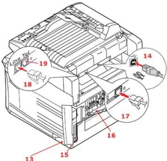 OKI MC560dn - Pohled zezadu - 1