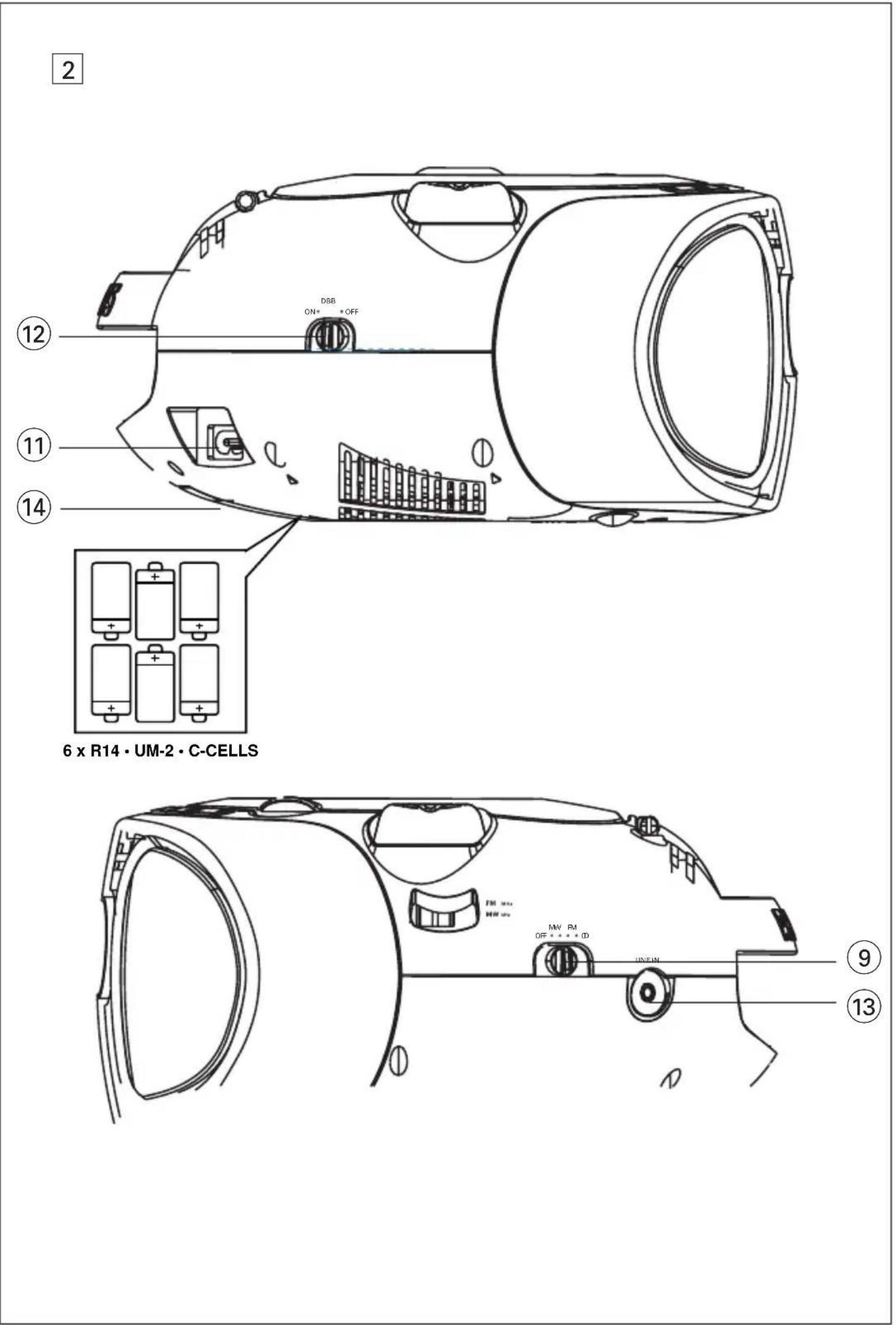 PHILIPS AZ302S - PHILIPS - 3