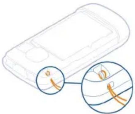 NOKIA С2-05 - Připojení poutka - 1