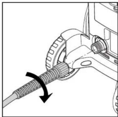 NILFISK C 105.5-5 - Connection of high pressure hose - 1