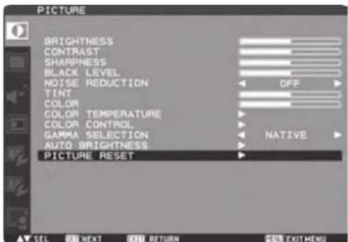 MITSUBISHI M652-ID3450 - Basic operation of OSD - 9