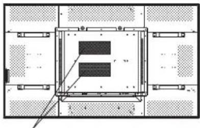 MITSUBISHI M652-ID3450 - Ventilation requirements for enclosure mounting - 2
