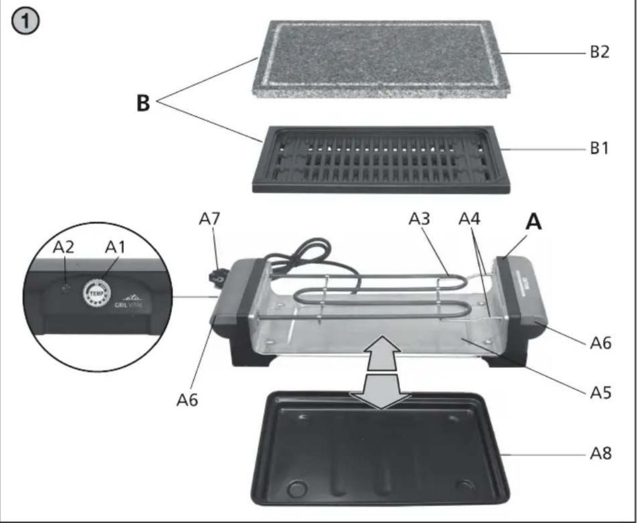 Eta Vital - Assembly of the grill (pic. 2, 3, 4) - 1