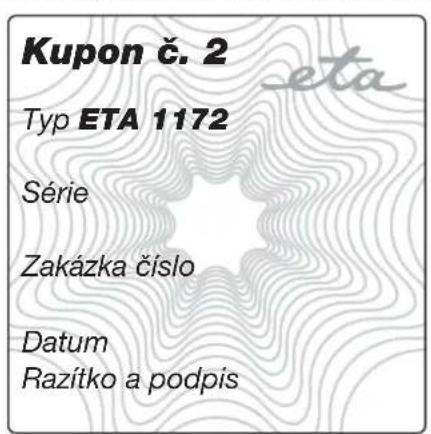 Eta Fricool - Záznamy o záručních opravách • Záznamy o záručných opravách - 2
