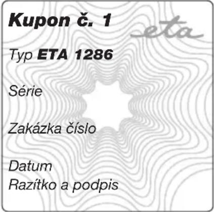 Eta Steam Force - Postup pri reklamácii - 1