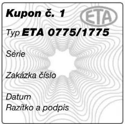 Eta 177590000 - Postup pri reklamácii - 1
