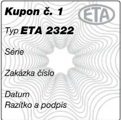 Eta 232290000 - Postup pri reklamácii - 1