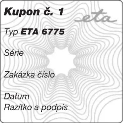 Eta 677590000 - Postup pri reklamácii - 1