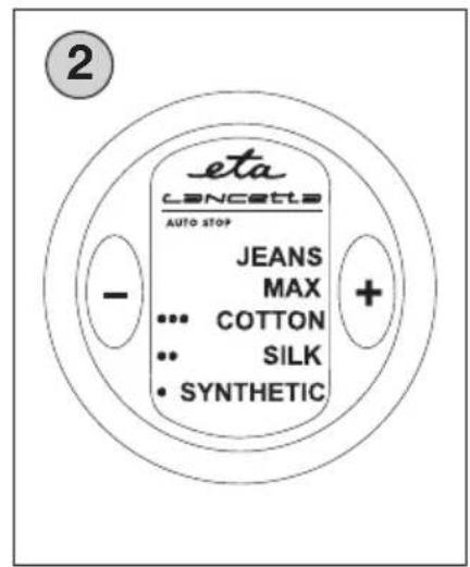 2 eta Lancette AUTO STOP JEANS MAX COTTON SILK SYNTHETIC