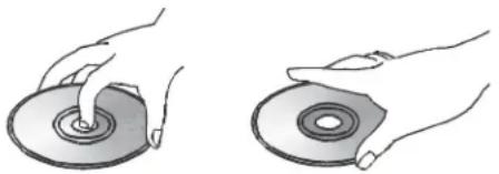 HARMAN KARDON BDS 7773W - Disc Handling Precautions - 1