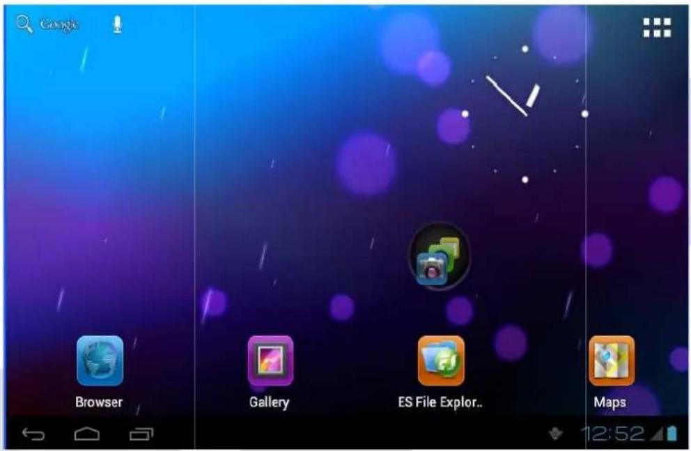 Google Browser Gallery ES File Explor.. Maps 12:52