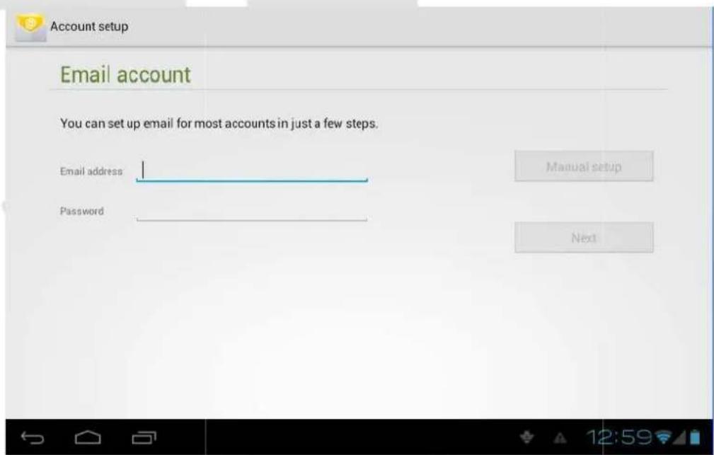 GOCLEVER TAB T76 - Kreator konfiguracji e-mail - 1