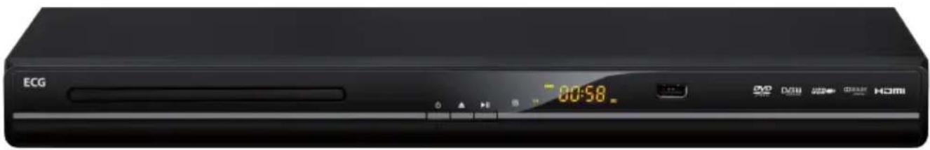 ECG 00:58 DVD DVD Media Channel HDMI