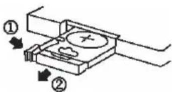 ECG DVP 7708 - Vložení baterií - 1
