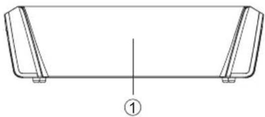 ECG DVT 860 - Čelní panel - 1