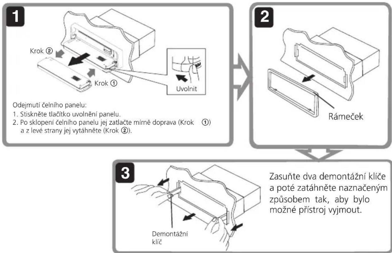 ECG CD 200 U - Vyjmutí přístroje - 1