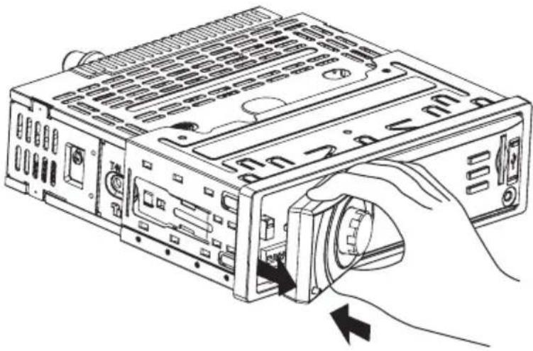 ECG CD 150 U - Instalace panelu - 1