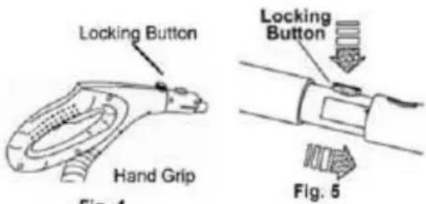 Locking Button Hand Grip Fig. 4 Locking Button Fig. 5