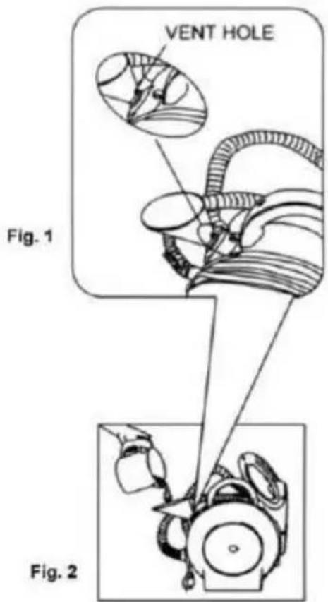 VENT HOLE Fig. 1 Fig. 2