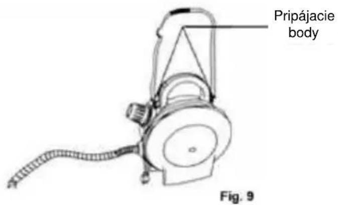 Pripájacie body Fig. 9