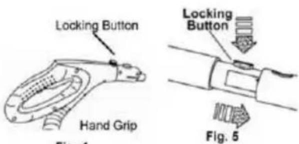 Locking Button Hand Grip Fig. 4 Locking Button Fig. 5