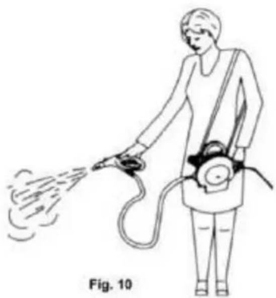 GORENJE SC1800R - Attaching the Shoulder Strap - 2