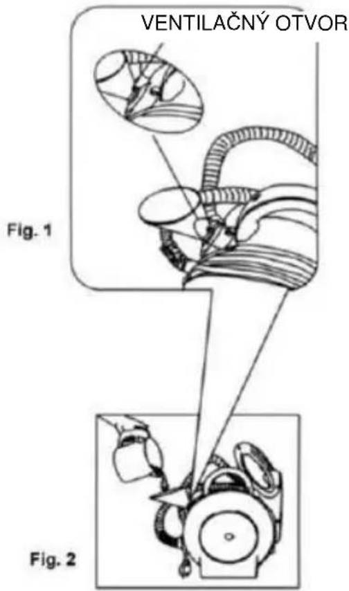 VENTILAČNÝ OTVOR Fig. 1 Fig. 2
