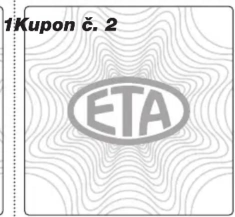 1Kupon č. 2 ETA