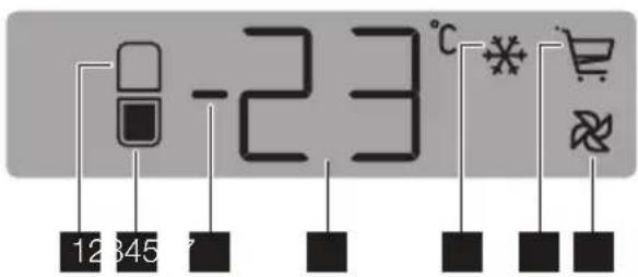 -23°C 12 345