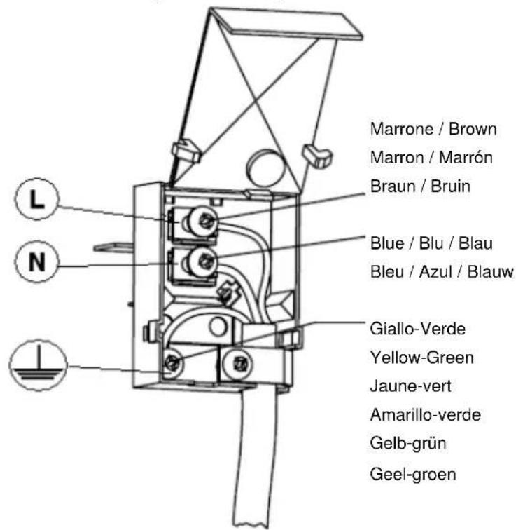 L N Marrone / Brown Marron / Marrón Braun / Bruin Blue / Blu / Blau Bleu / Azul / Blauw Giallo-Verde Yellow-Green Jaune-vert Amarillo-verde Gelb-grün Geel-groen