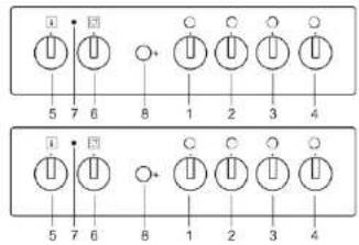 U 5 7 6 8 1 2 3 4 U 5 7 6 8 1 2 3 4