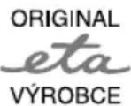 Eta 786590000 - BEZPEČNOSTNÍ UPOZORNĚNÍ - 2
