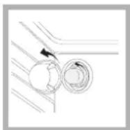 INDESIT KN3G65SA(W)/CZ S - Austausch der Backofenlampe - 1