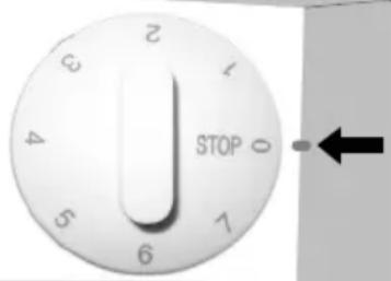GORENJE NRKI55288 - ON/OFF button - 1