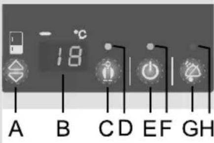GORENJE NRKI55288 - Temperature setting - 1