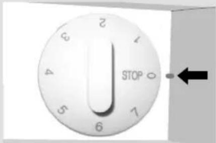 GORENJE RI41325 - Control panel - appliance with mechanical regulation - 1