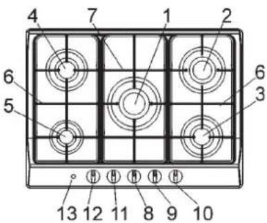 GORENJE G34AX1 - TECHNICAL ASSISTANCE AND SPARE PARTS - 5
