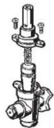 GORENJE G34AX1 - Greasing the taps (see fig. 18 - 19) - 5