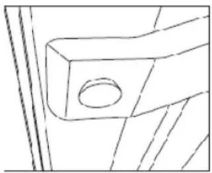 GORENJE KRF4151AX KRT - Instalarea mânerului - 3