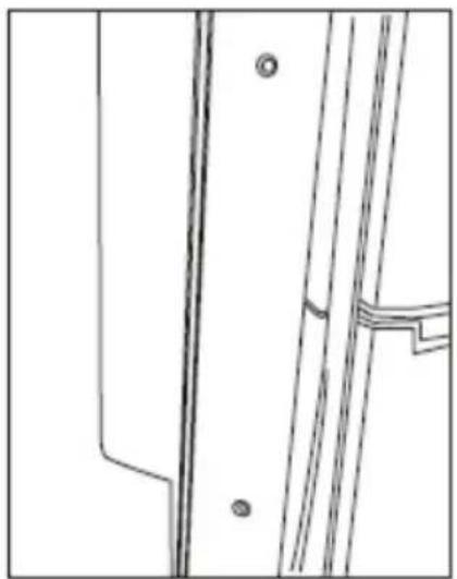 GORENJE KRF4151AX KRT - Instalarea mânerului - 1