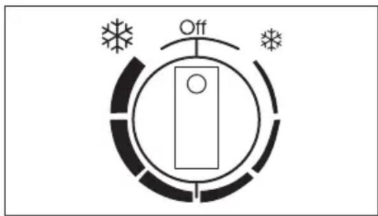 ELECTROLUX EC3201AOW - Regulacja temperatury - 1