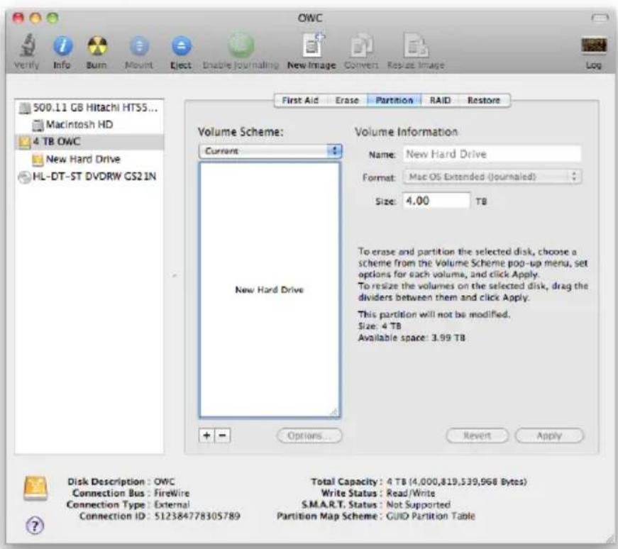 OWC Mercury Elite Pro Qx2 - Formatting your Qx2 on a Macintosh with Mac OS X - 6