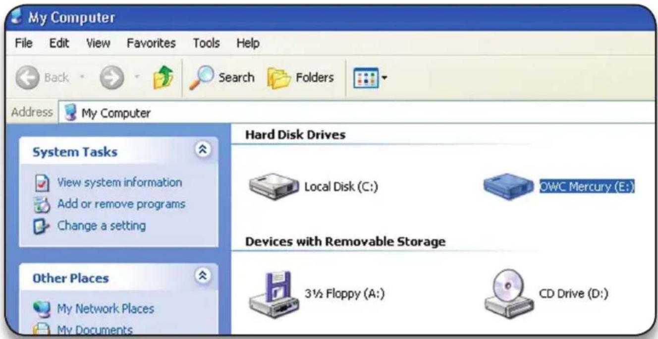 OWC Mercury Elite Pro Qx2 - Formatting your Qx2 on Windows 2000 and later - 13