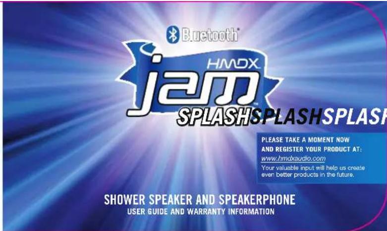 HMDX Jam Splash - One Year Limited Warranty - 1