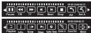 PHILIPS 32PFL3330 - Music, Photo, video, text mode control menu bars - 3