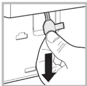 Hotpoint Ariston AQ114D 697D EU/B - Opening the porthole door manually - 3