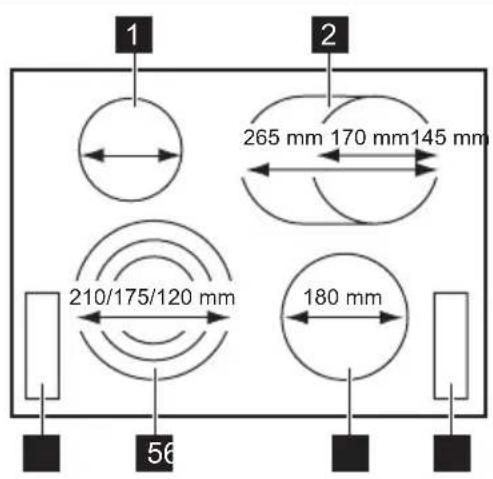 1 2 265 mm 170 mm 145 mm 210/175/120 mm 180 mm 56