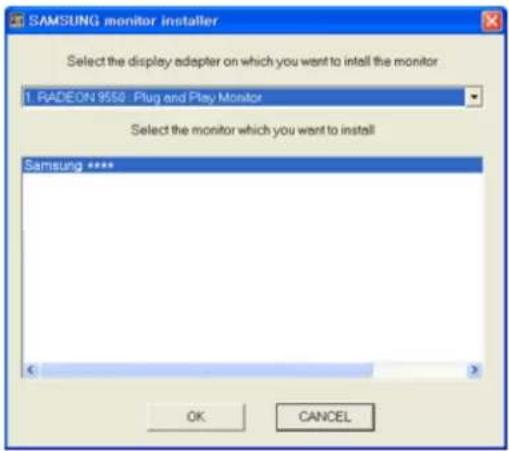 SAMSUNG SyncMaster 2243EW - Instalace ovladače monitoru (automatická) - 1